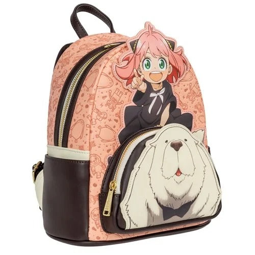Loungefly Spy x Family Anya and Bond Mini-Backpack - Entertainment Earth Exclusive (ONLINE ORDER ONLY)