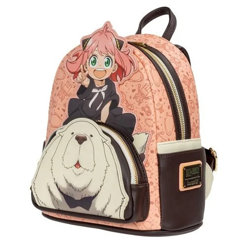Loungefly Spy x Family Anya and Bond Mini-Backpack - Entertainment Earth Exclusive (ONLINE ORDER ONLY)