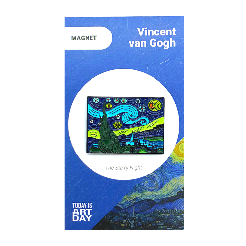 Today is Art Day - Famous Art Enamel Magnet - Select Piece(s) (ONLINE ORDER ONLY)