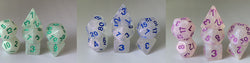 "Intense Sparkles" 7-Dice Set (Multiple Options) (Online Only)