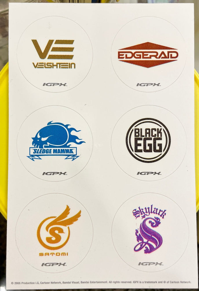 Immortal Grand Prix Sticker Page (Online Order Only)