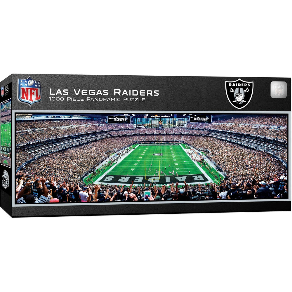 Las Vegas Raiders - 1000 Piece Panoramic Jigsaw Puzzle - End View (ONLINE ORDER ONLY)