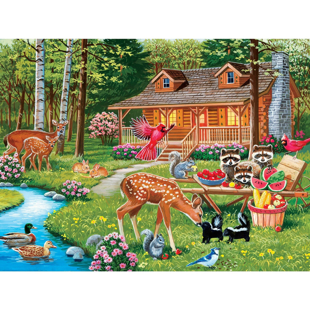 Family Time - Creekside Gathering 400 Piece Jigsaw Puzzle (ONLINE ORDER ONLY)