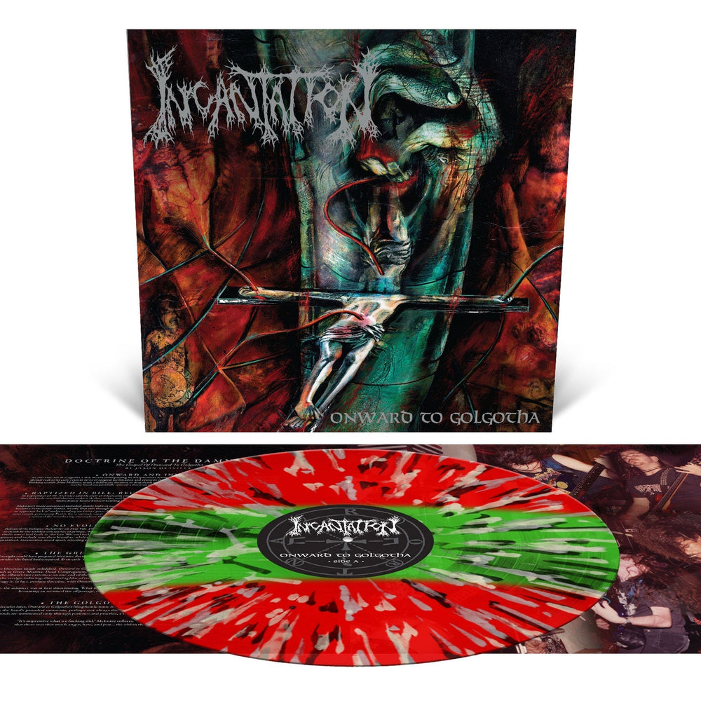 Onward To Golgotha [Three Color Stripe With Splatter Vinyl] [Vinyl] (ONLINE ORDER ONLY)