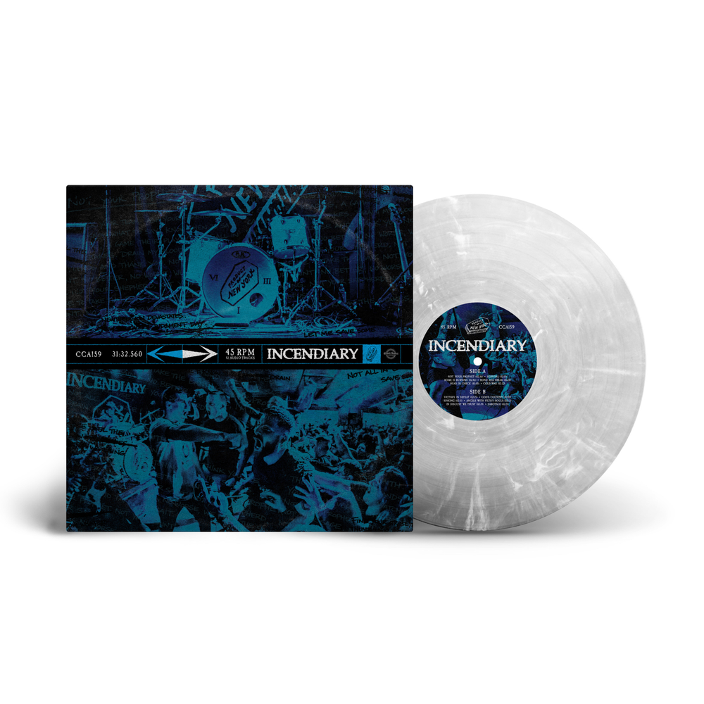 Incendiary - Product Of New York [Clear W/ White Marble] [Vinyl]