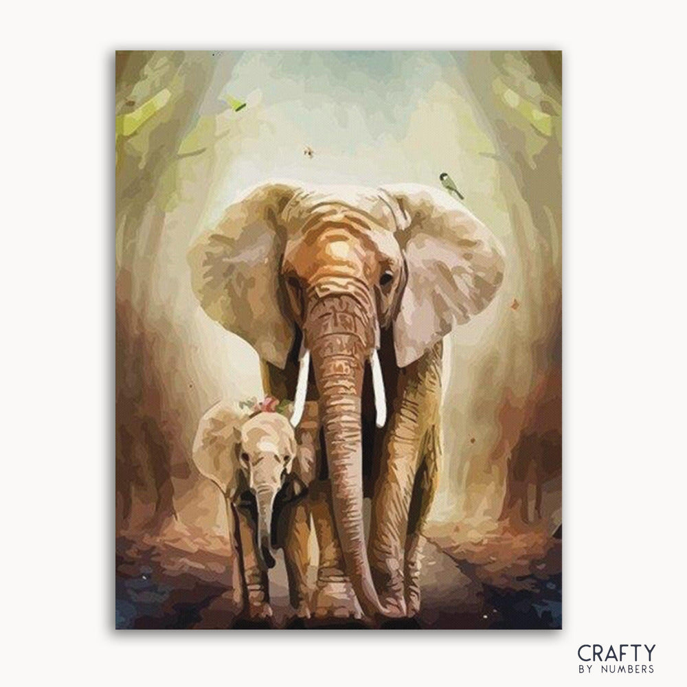 Indian Elephant His Child (ONLINE ORDER ONLY)