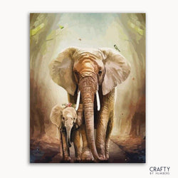 Indian Elephant His Child (ONLINE ORDER ONLY)
