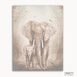 Indian Elephant His Child (ONLINE ORDER ONLY)