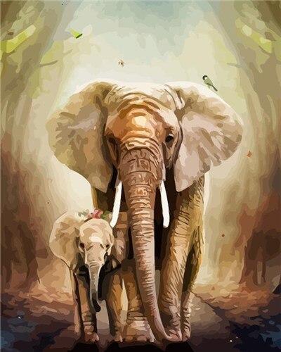 Indian Elephant His Child (ONLINE ORDER ONLY)