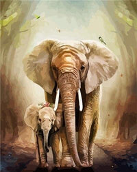 Indian Elephant His Child (ONLINE ORDER ONLY)
