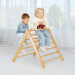 Indoor Montessori Triangle Climbing Ladder for Toddlers 1-7 y.o. (ONLINE ORDER ONLY)