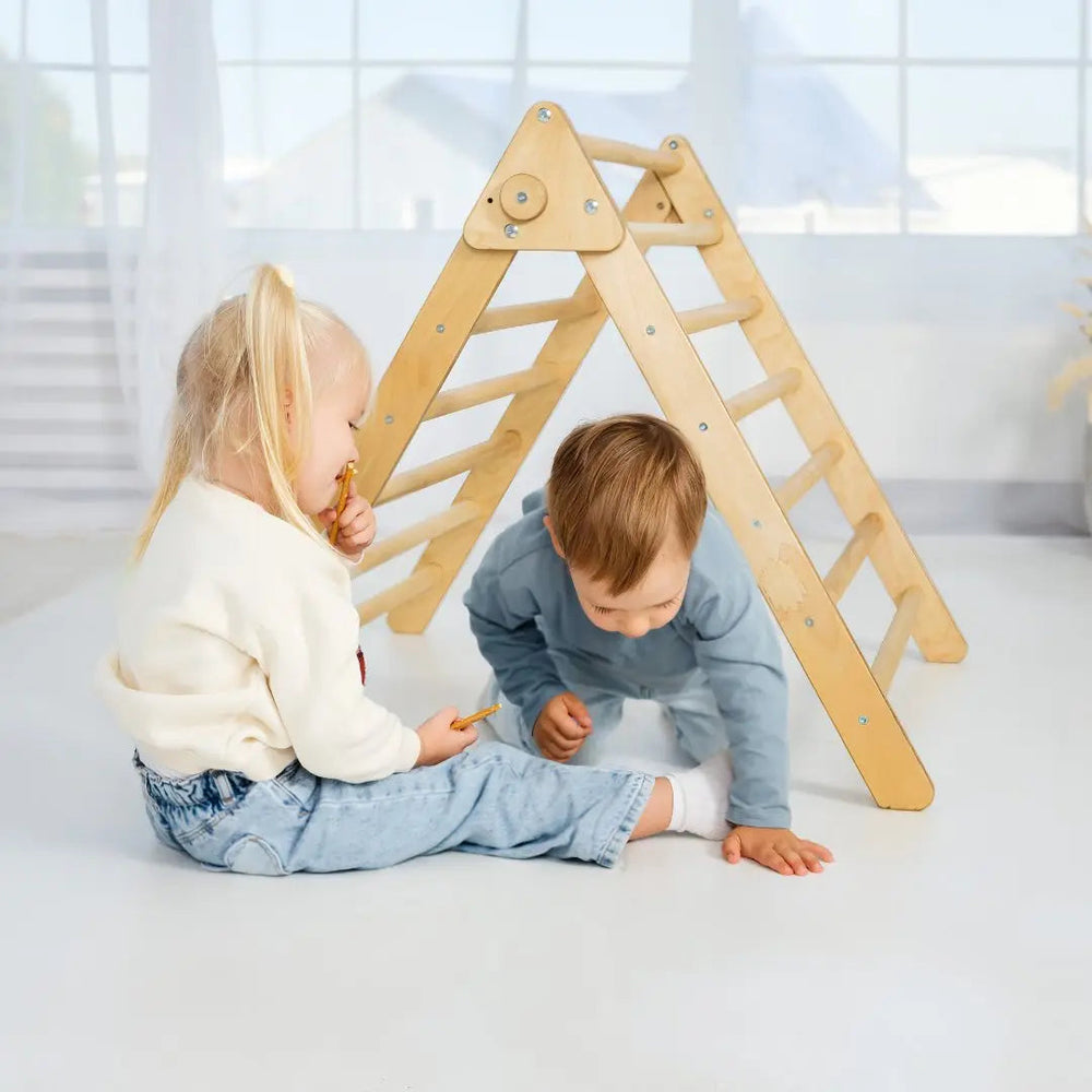 Indoor Montessori Triangle Climbing Ladder for Toddlers 1-7 y.o. (ONLINE ORDER ONLY)
