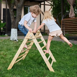 Indoor Montessori Triangle Climbing Ladder for Toddlers 1-7 y.o. (ONLINE ORDER ONLY)