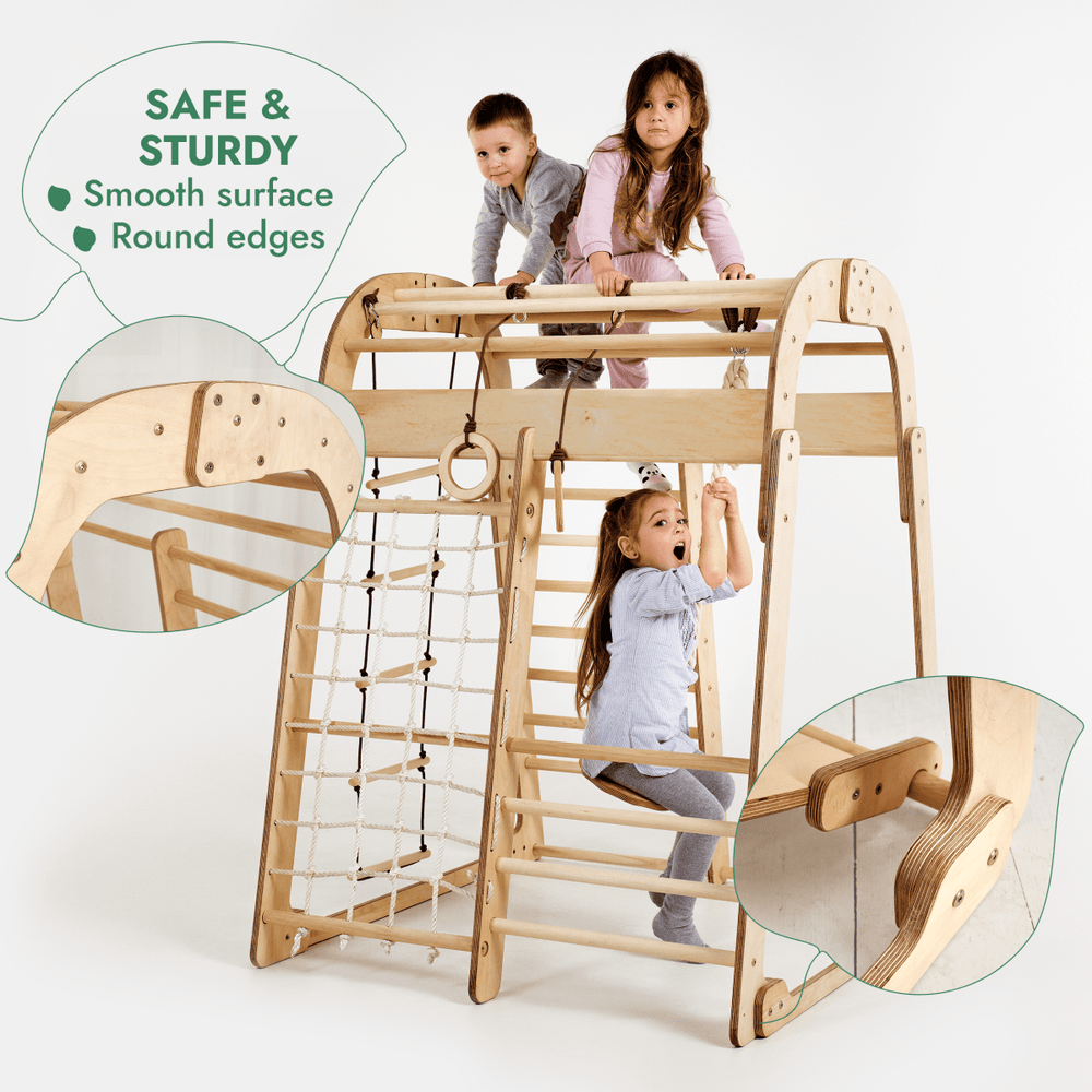 Indoor Playground for Children - 7in1 Playground + Swings Set + Slide Board + Art Set (ONLINE ORDER ONLY)