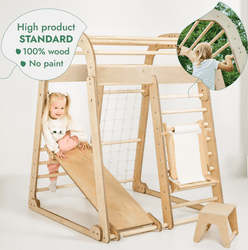 Indoor Playground for Children - 7in1 Playground + Swings Set + Slide Board + Art Set (ONLINE ORDER ONLY)