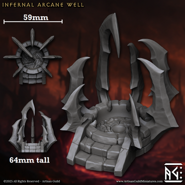 Infernal Arcane Well (Terrain) (Online Order Only)