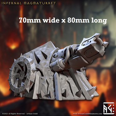 Infernal Magmaturret (Cannon Terrain) (Online Only)
