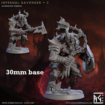 Infernal Ravager: Sculpt C (Demon Warrior) (Online Order Only)