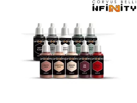 Infinity JSA Paint Set with Exclusive Keisotsu Paramedic