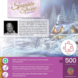 Sparkle & Shine - Northern Lights 500 Piece Glitter Jigsaw Puzzle (ONLINE ORDER ONLY)