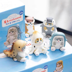 Kitan Club: Mofusand Sitting Aquarium Cat - 1 Blind Box (ONLINE ORDER ONLY)