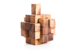 The Grandfather Burr Puzzle - 18 piece burr puzzle (Online Order Only)