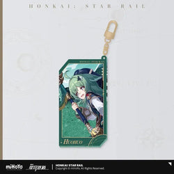 Honkai: Star Rail Invitation From The Stellar Series Glitter Quicksand Acrylic Keychain