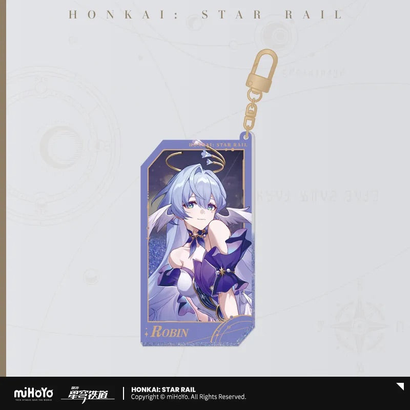 Invitation From The Stellar Series Quicksand Acrylic Keychain (ONLINE ORDER ONLY)