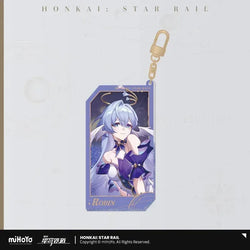Honkai: Star Rail Invitation From The Stellar Series Glitter Quicksand Acrylic Keychain