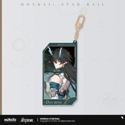 Honkai: Star Rail Invitation From The Stellar Series Glitter Quicksand Acrylic Keychain