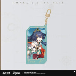 Honkai: Star Rail Invitation From The Stellar Series Glitter Quicksand Acrylic Keychain