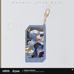 Honkai: Star Rail Invitation From The Stellar Series Glitter Quicksand Acrylic Keychain