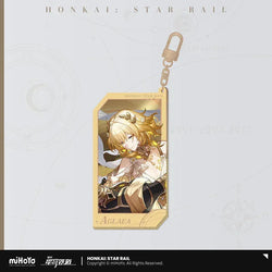 Honkai: Star Rail Invitation From The Stellar Series Glitter Quicksand Acrylic Keychain