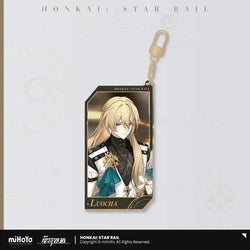 Honkai: Star Rail Invitation From The Stellar Series Glitter Quicksand Acrylic Keychain