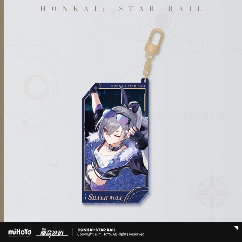 Invitation From The Stellar Series Quicksand Acrylic Keychain (ONLINE ORDER ONLY)