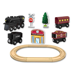 Lionel - Hudson Train 17-Piece Toy Train Set - Deluxe Edition