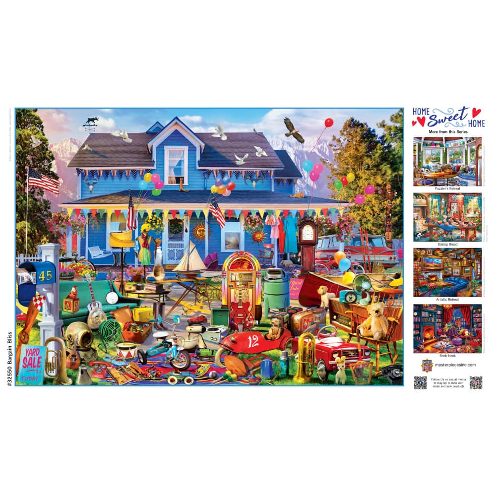 Home Sweet Home - Bargain Bliss 500 Piece Jigsaw Puzzle