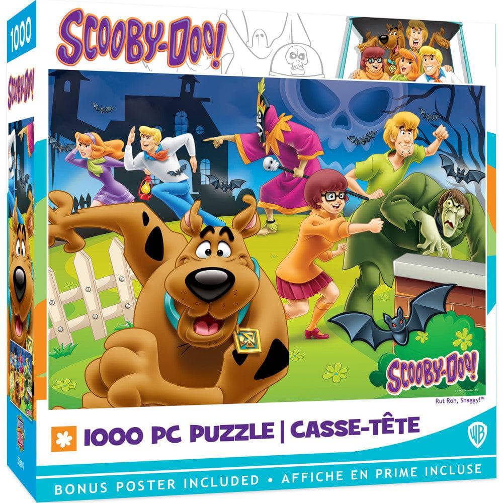 Scooby-Doo! - Ruh Roh, Shaggy! 1000 Piece Jigsaw Puzzle (ONLINE ORDER ONLY)
