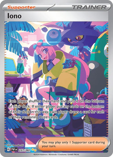 Iono (237/091) [Scarlet & Violet: Paldean Fates] (Online Only)