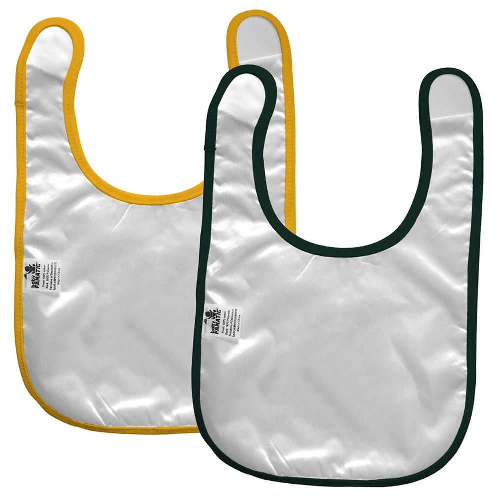Green Bay Packers - Baby Bibs 2-Pack - Green & Yellow (ONLINE ORDER ONLY)