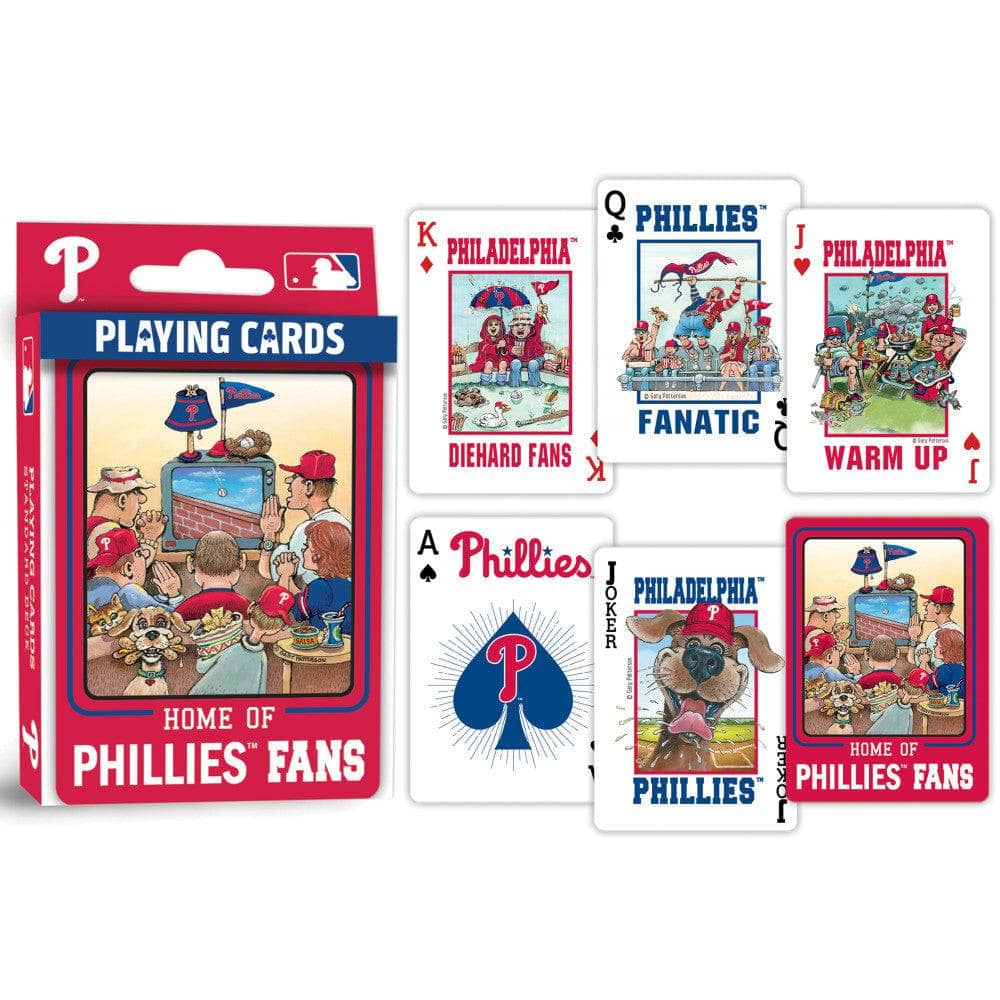 Philadelphia Phillies Fan Deck Playing Cards - 54 Card Deck
