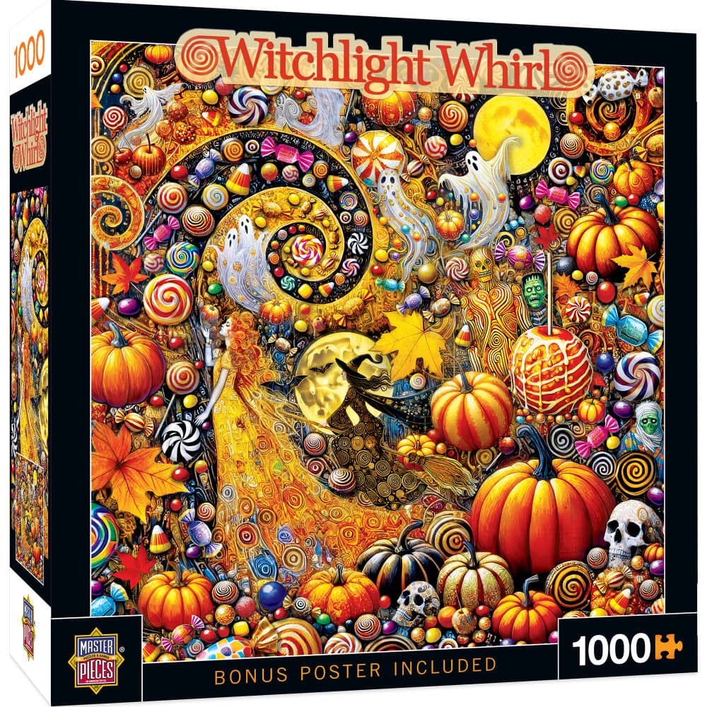Halloween - Witchlight Whirl 1000 Piece Jigsaw Puzzle (ONLINE ORDER ONLY)