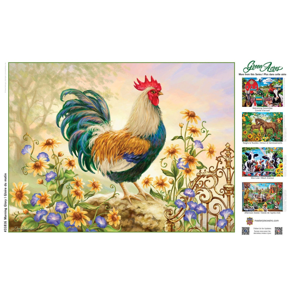 Green Acres - Morning Glory 300 Piece EZ Grip Jigsaw Puzzle (ONLINE ORDER ONLY)