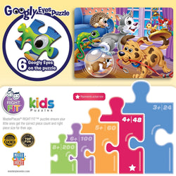 Googly Eyes - Pets 48 Piece Jigsaw Puzzle (ONLINE ORDER ONLY)