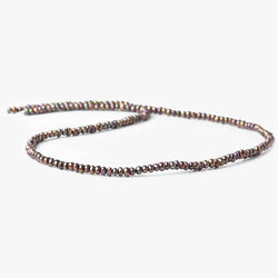 3mm Iridescent Green Center Drill Button Freshwater Pearl 210 pcs (ONLINE ORDER ONLY)