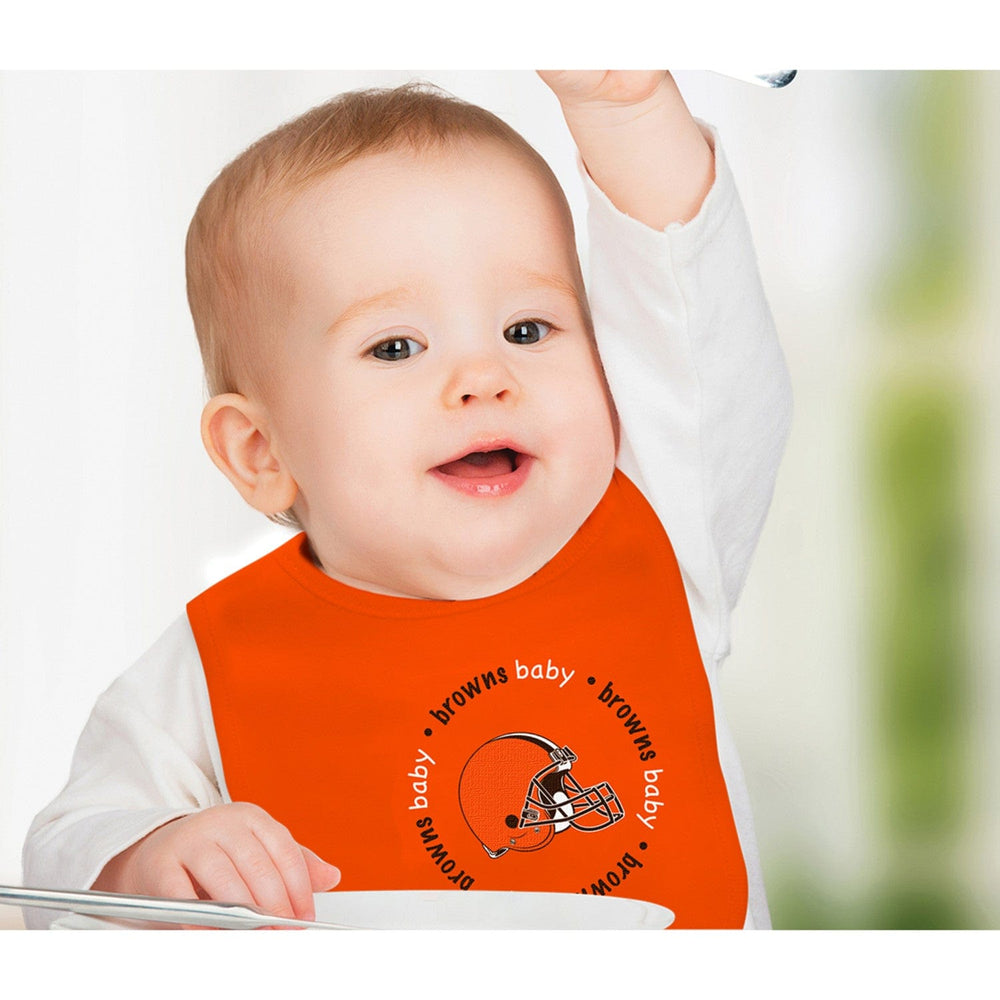 Cleveland Browns - Baby Bibs 2-Pack (ONLINE ORDER ONLY)