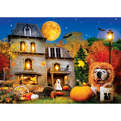 Glow in the Dark - Trick or Treat 500 Piece Jigsaw Puzzle (ONLINE ORDER ONLY)