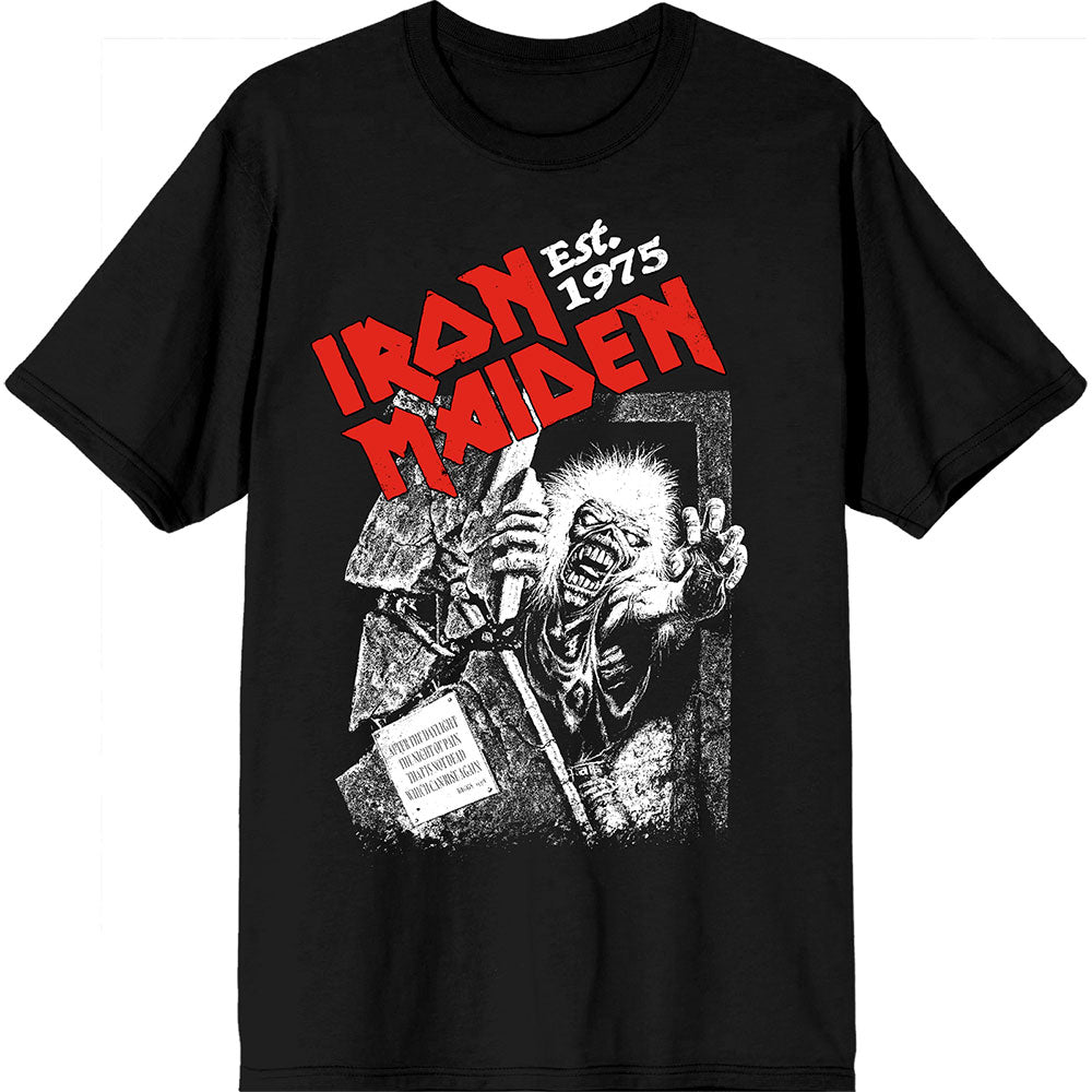 Est. 1975 No Prayer Grave Red Logo [] (ONLINE ORDER ONLY)