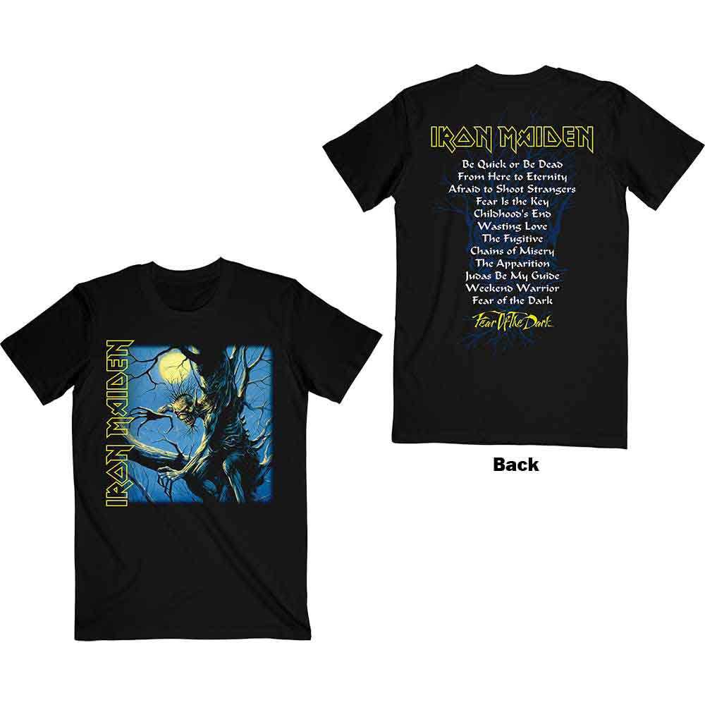 Fear of the Dark Album Tracklisting [T-Shirt] (ONLINE ORDER ONLY)