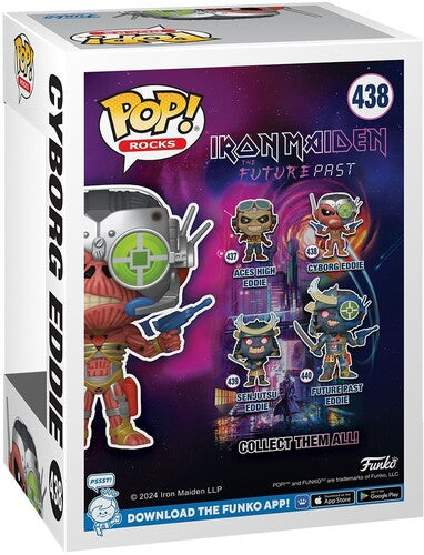 Iron Maiden - FUNKO POP! Rocks: Iron Maiden - Cyborg Eddie (Vinyl Figure) [Action Figure] (Online Order Only) (ONLINE ORDER ONLY)